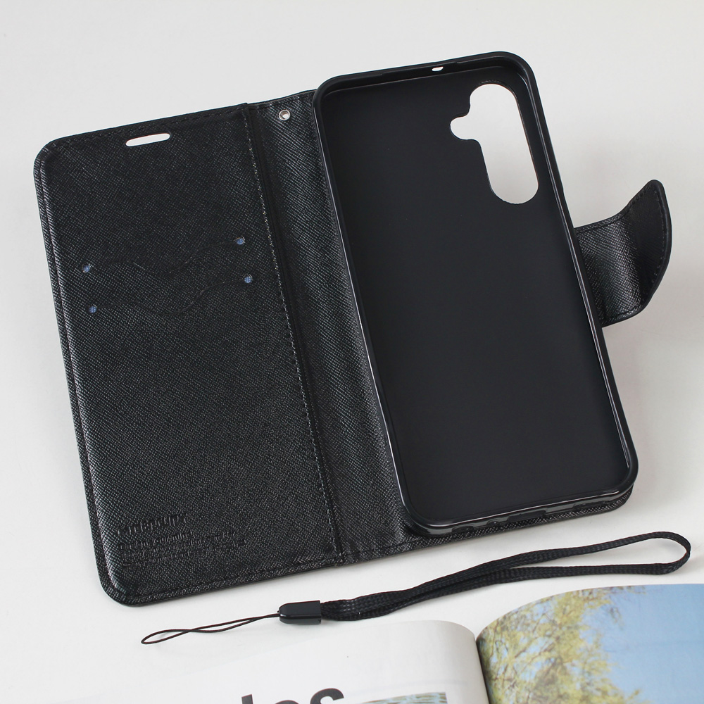 Samsung A25 futrola na preklop Mercury (Black) - Mgs mobil Niš 1 Samsung A25 futrola na preklop Mercury (Black) - Mgs mobil Niš