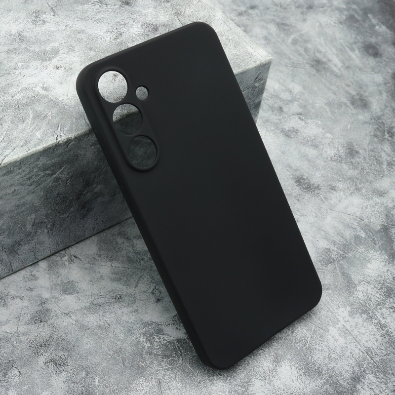 Samsung A55 silikonska futrola Gentle (Black) - Mgs mobil Niš