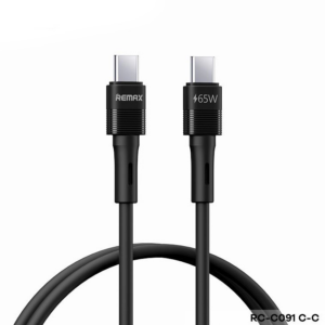 USB kabal Remax RC-C091 65W Tip C na Tip C (Black)