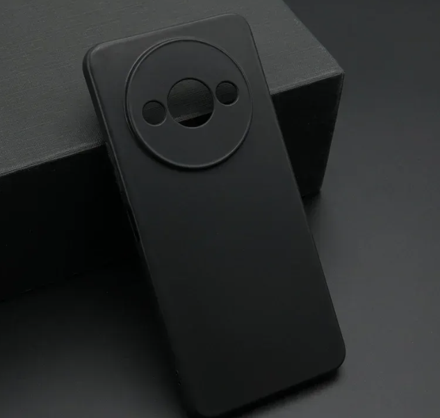 Redmi A3 Crna silikonska futrola - Mgs mobil Niš