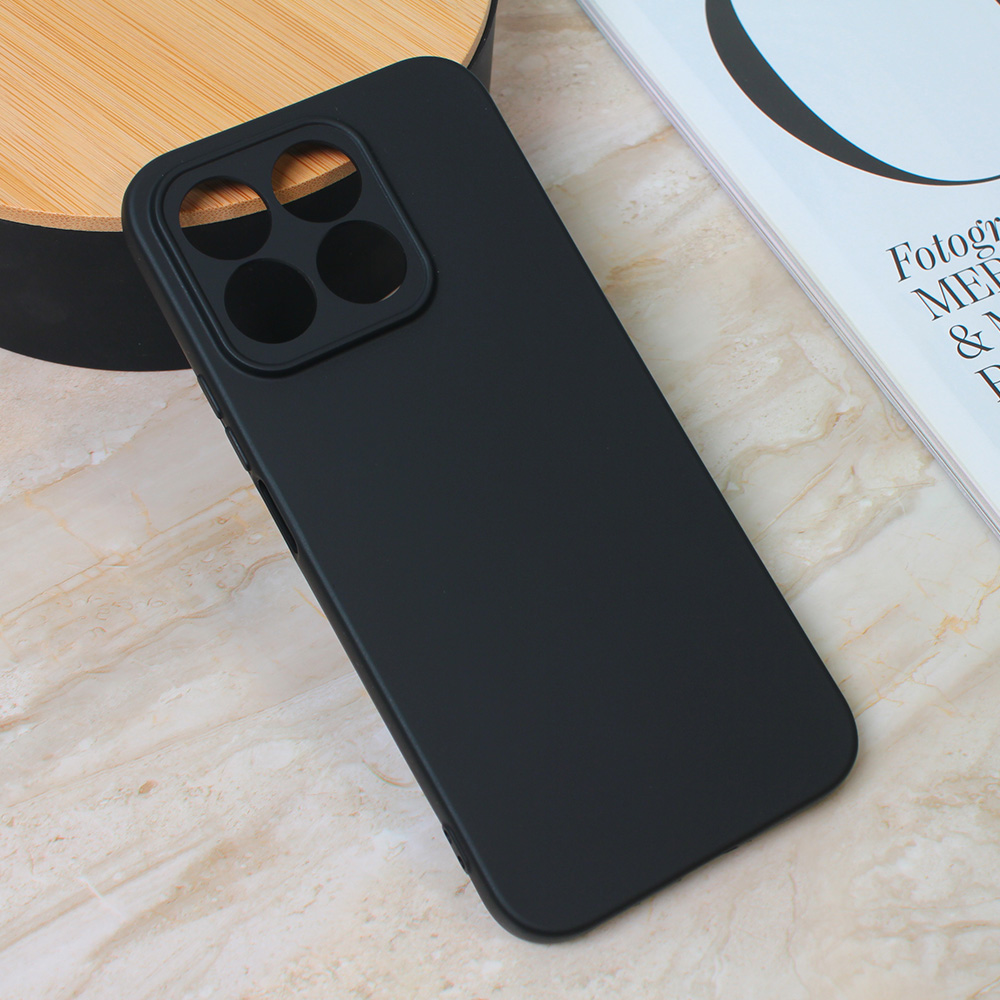 Honor X8b silikonska futrola Gentle Color (Black) - Mgs mobil Niš