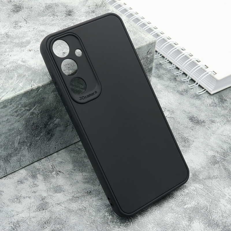 Samsung A55 3D Soft silikonska futrola (Black) - Mgs mobil Niš