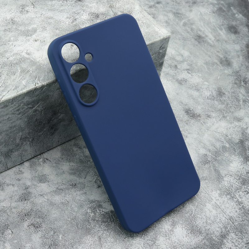 Samsung A55 silikonska futrola Gentle (Blue) - Mgs mobil Niš