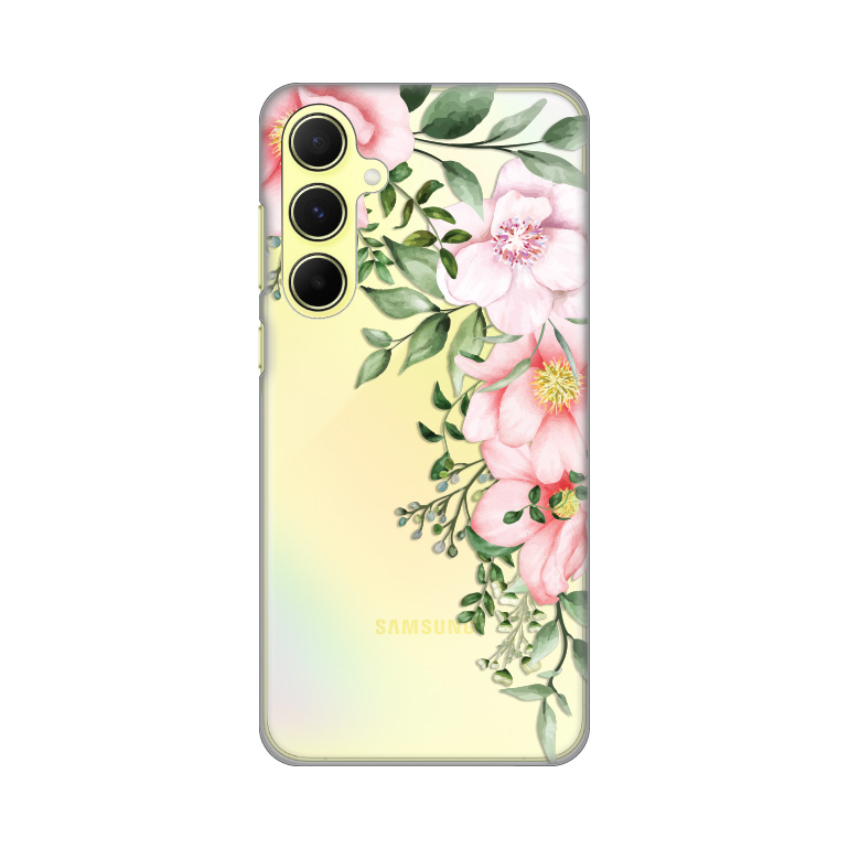 Samsung A55 silikonska futrola Elegant Roses (Print) - Mgs mobil Niš
