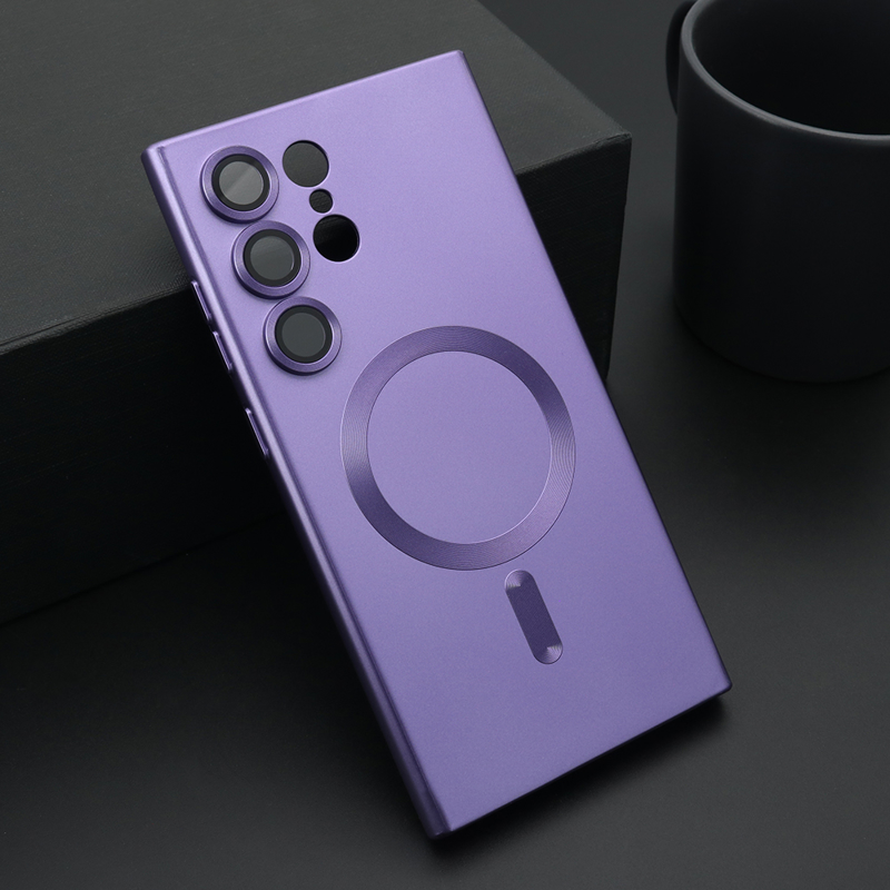 Samsung S24 Ultra Elegant magsafe futrola (Purple) - Mgs mobil