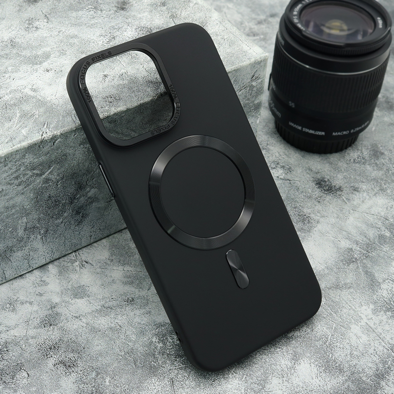 iPhone 15 Pro Max True Color magsafe futrola (Black) - Mgs mobil