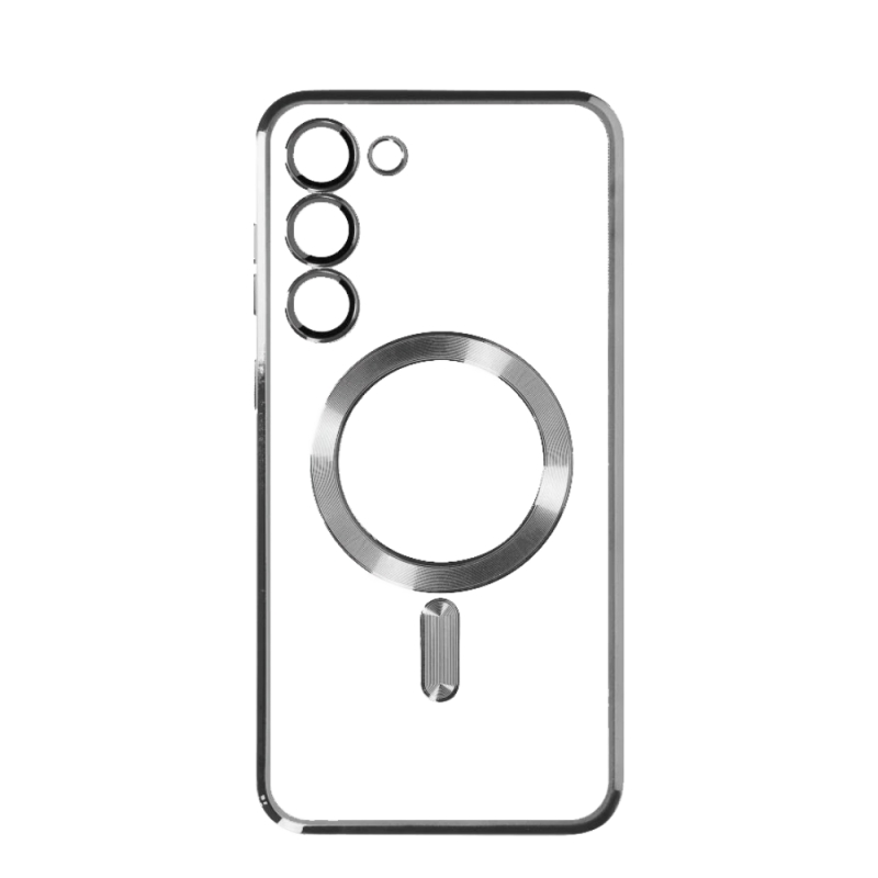 Samsung S24 Silikonska Magsafe futrola (Silver) - Mgs mobil Niš