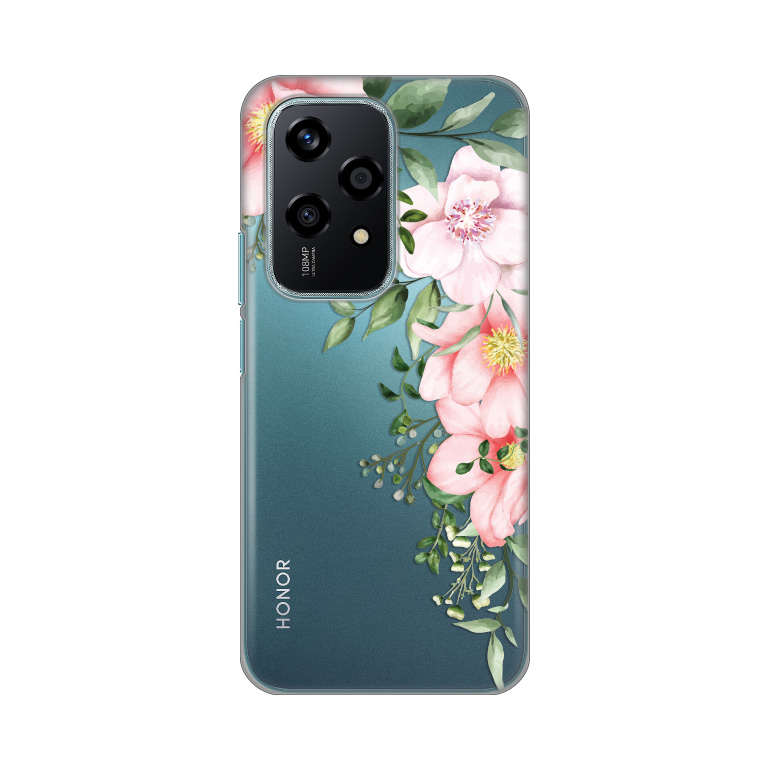 Honor 200 Lite silikonska maska Gentle Rose (Print) - Mgs mobil Niš Honor 200 Lite silikonska maska Gentle Rose (Print) - Mgs mobil Niš
