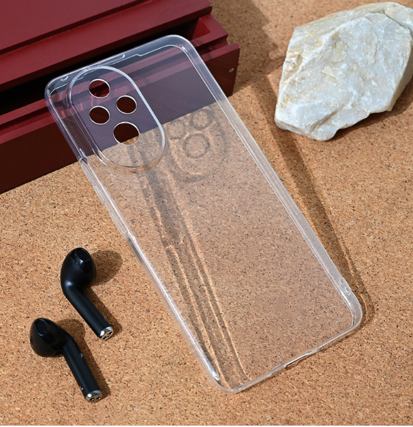 Honor 200 silikonska futrola Clear (Transparent) - Mgs mobil Niš