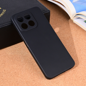 Honor X6b Crna silikonska maska (Black) - Mgs mobil Niš