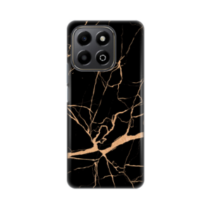 Honor X6b silikonska futrola All Black (Print) - Mgs mobil Niš