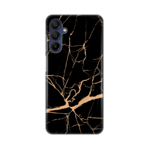 Samsung A15 silikonska futrola All black (Print) - Mgs mobil Niš