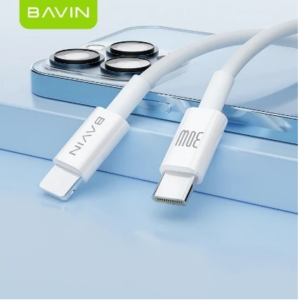 USB kabal Bavin 30W Tip C na Lightning (White) - Mgs mobil Niš