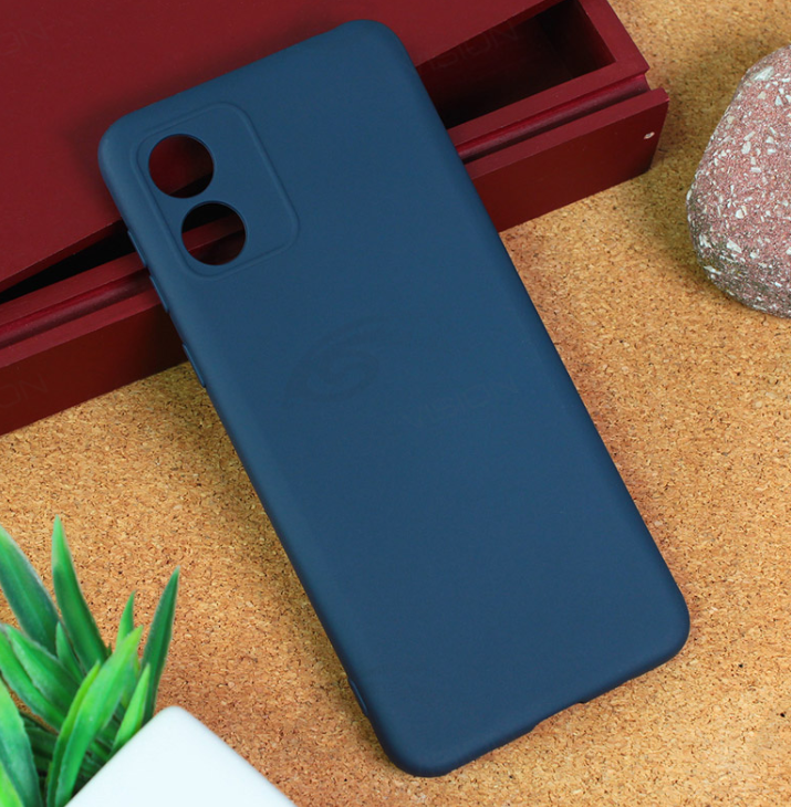 Motorola E13 silikonska futrola Gentle (Blue) - Mgs mobil Niš