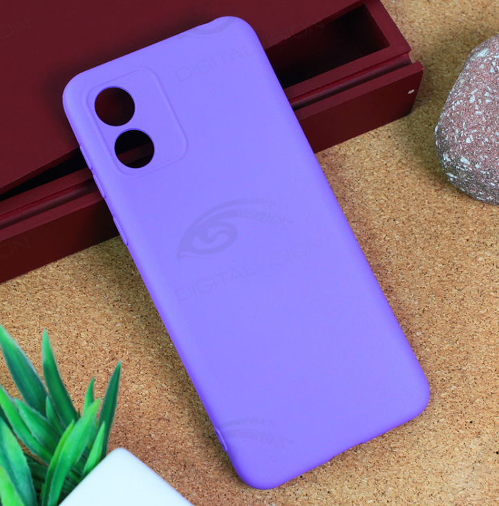 Motorola E13 silikonska futrola Gentle (Purple) - Mgs mobil Niš