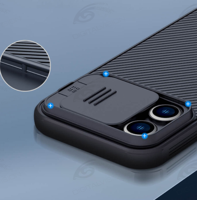 iPhone 15 Pro Magsafe Nillkin CamShield futrola (Black) - Mgs mobil Niš 3