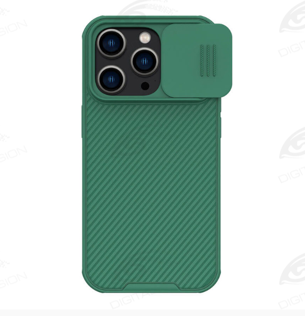 iPhone 15 Pro Magsafe Nillkin CamShield futrola (Green) - Mgs mobil Niš