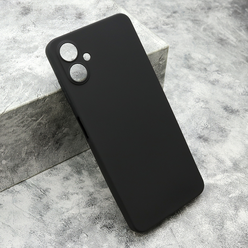 Samsung A06 silikonska futrola Gentle (Black) - Mgs mobil Niš