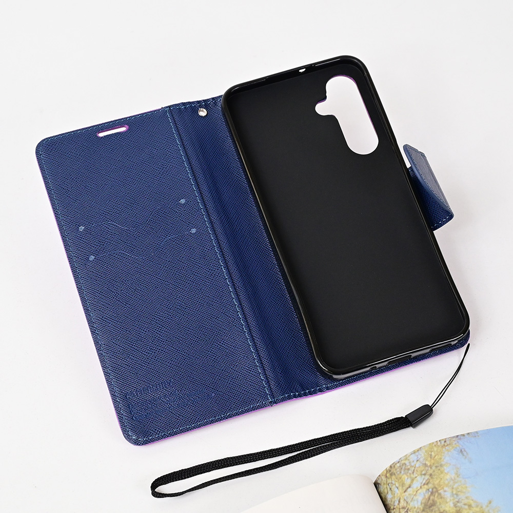 Samsung A16 futrola na preklop Mercury (Purple) - Mgs mobil Niš 1 Samsung A16 futrola na preklop Mercury (Purple) - Mgs mobil Niš