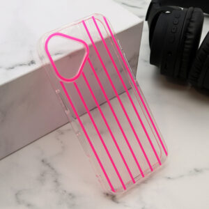 iPhone 16 silikonska maska Party (Pink) - Mgs mobil Niš