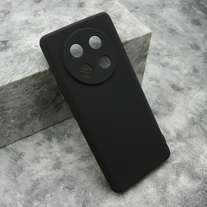 Honor Magic 7 Lite Gentle silikonska maska (Black) - Mgs mobil Niš