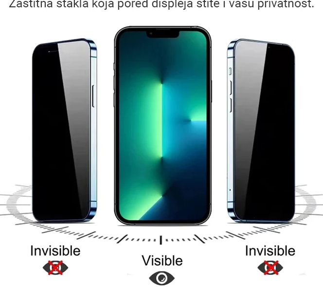 Honor Magic 7 Lite Privacy zakrivljeno zaštitno staklo - Mgs mobil Niš
