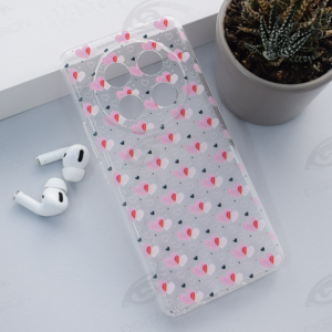 Honor Magic 7 Lite silikonska maska Hearts (Print) - Mgs mobil Niš