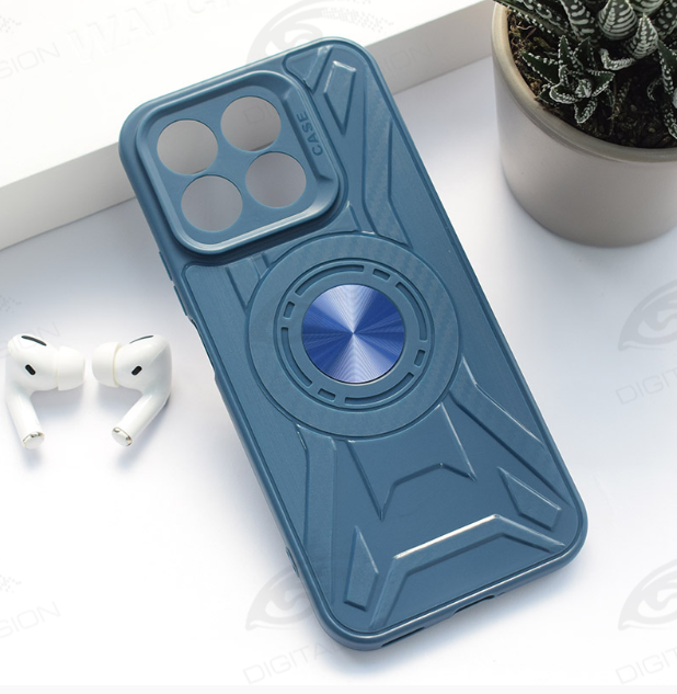 Honor X8b Combat silikonska futrola (Blue) - Mgs mobil Niš