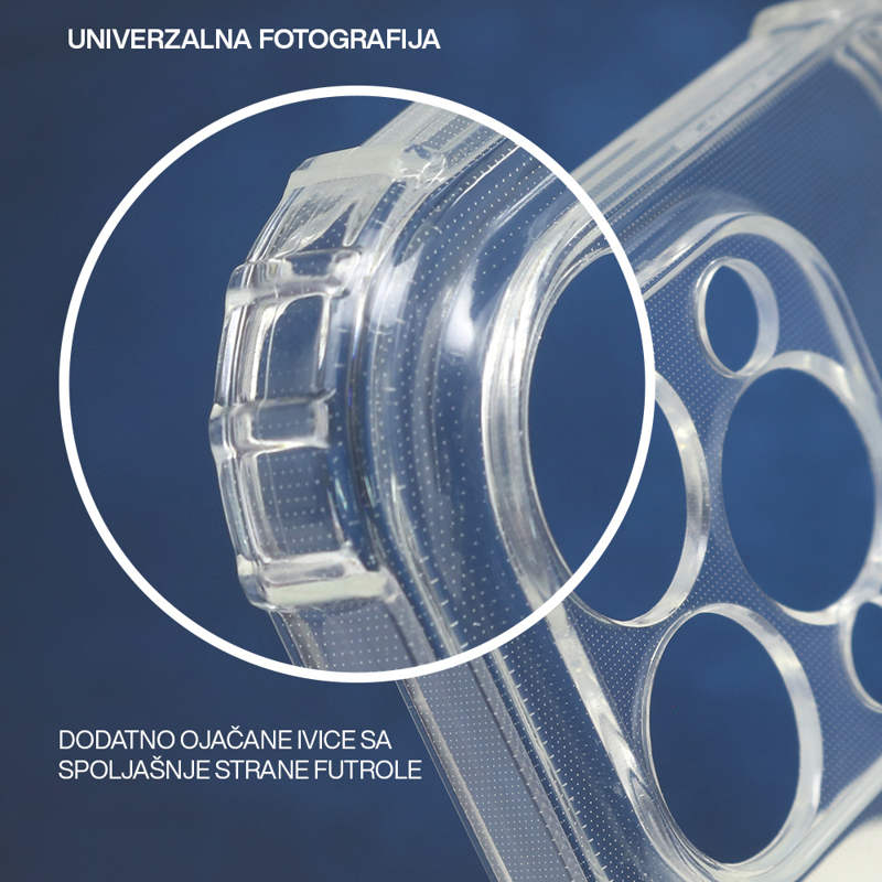 Samsung S25 silikonska futrola Crashproof - Mgs mobil Niš