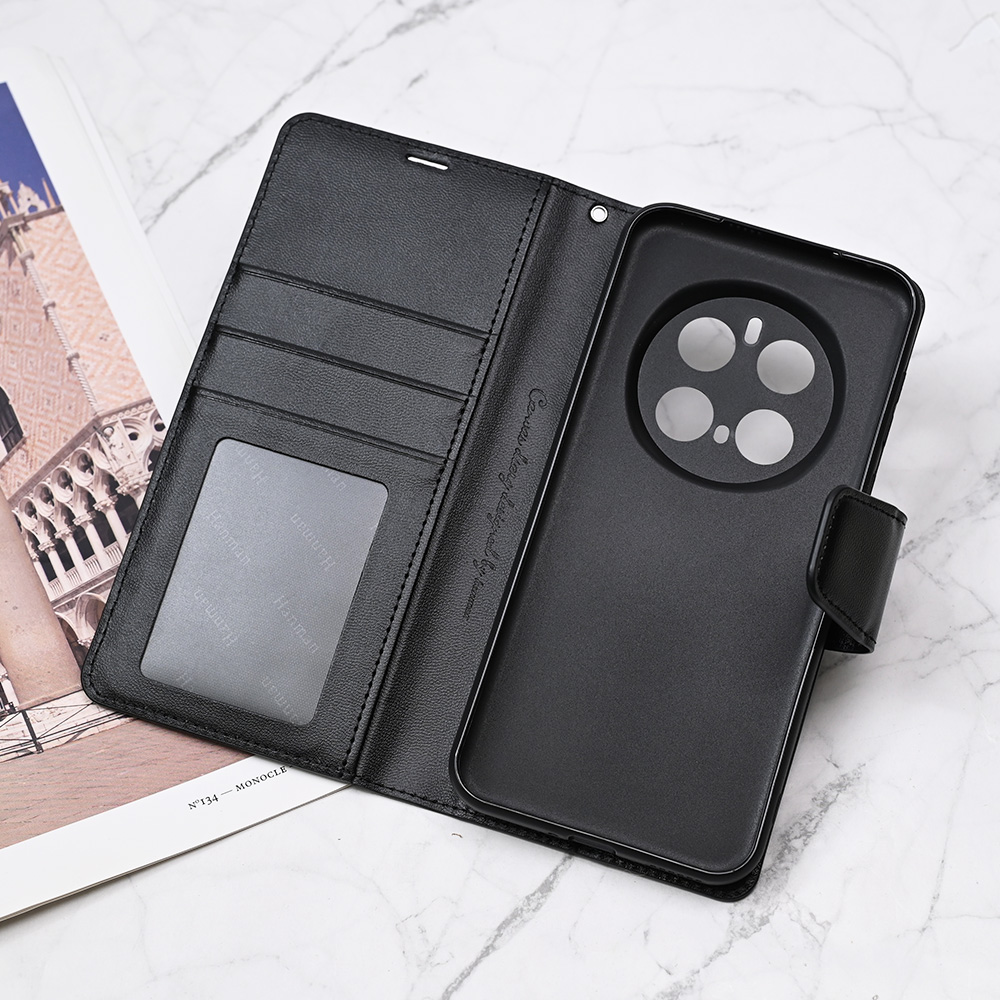 Honor Magic 7 Pro futrola na preklop Hanman (Black) - Mgs mobil