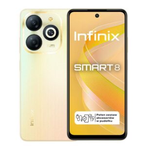 Infinix Smart 8 3-64GB mobilni telefon (Gold) - Mgs mobil Niš