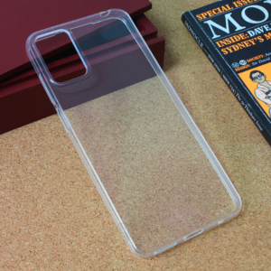 Motorola E14 silikonska futrola (Transparent) - Mgs mobil Niš