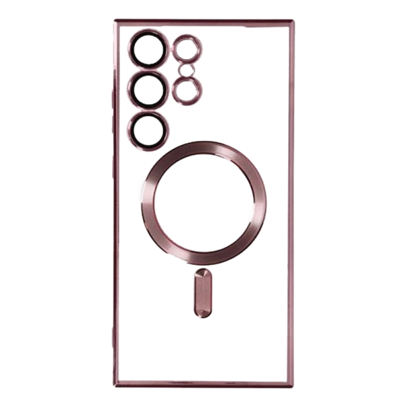 Samsung S25 Ultra Silikonska Magsafe futrola (Purple) - Mgs mobil