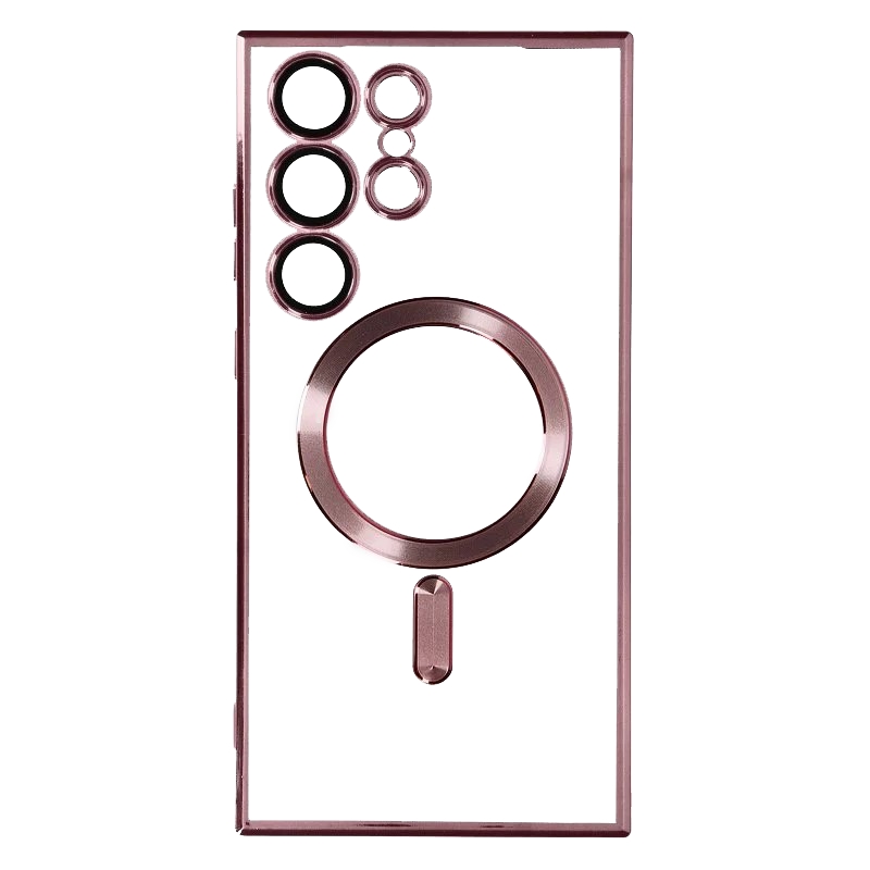 Samsung S25 Ultra Silikonska Magsafe futrola (Rose) - Mgs mobil