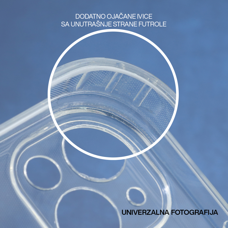 Samsung S25 silikonska maska Clear Fit - Mgs mobil Niš