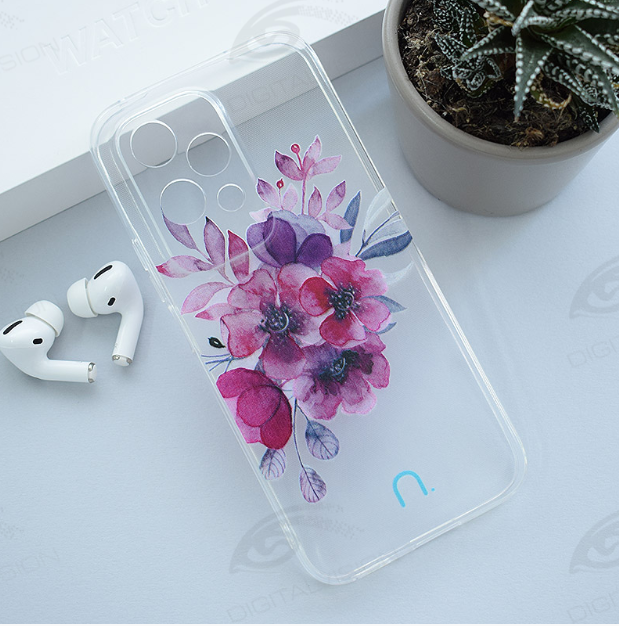 Honor 200 Lite silikonska maska Flowers (Print) - Mgs mobil Niš