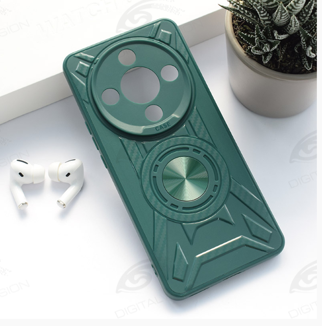 Honor Magic 6 Lite Combat silikonska futrola (Green) - Mgs mobil Niš