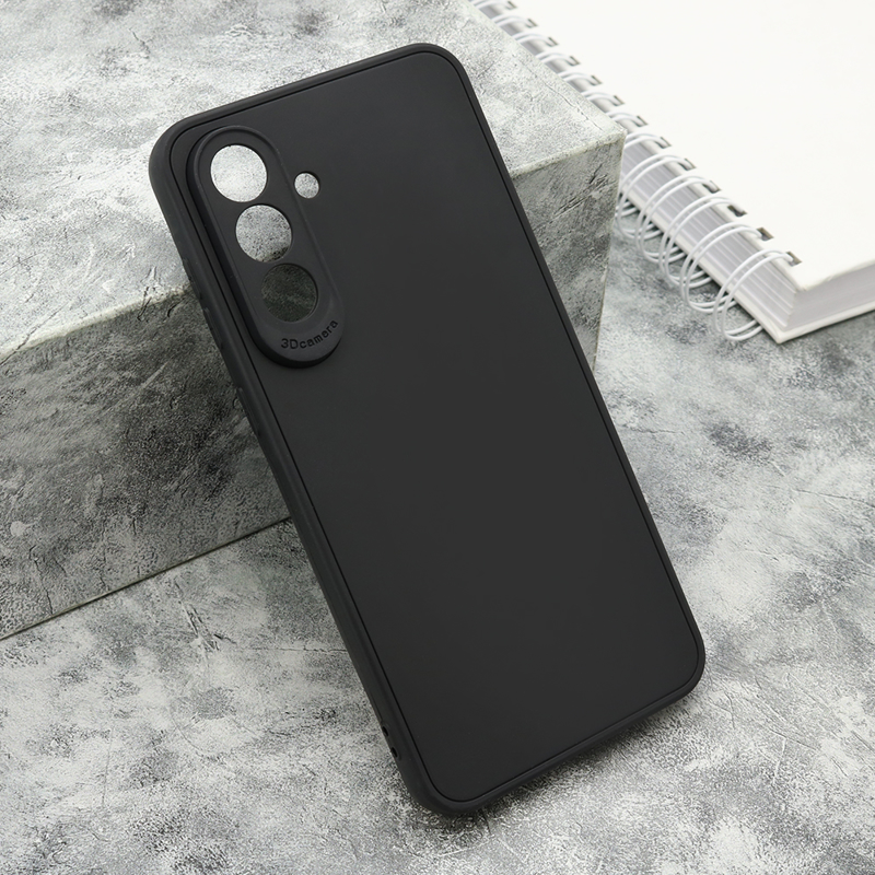 Samsung A56 3D Soft silikonska futrola (Black) - Mgs mobil Niš