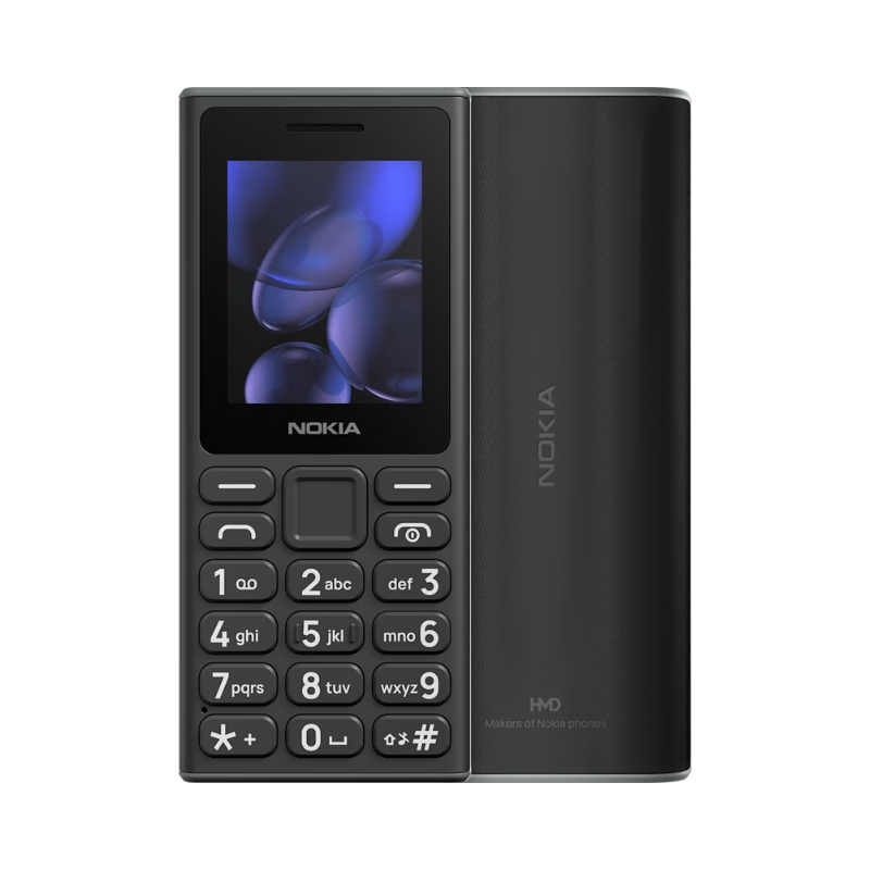 Nokia 105 2024 Dual Sim mobilni telefon (Black) - Mgs mobil Niš