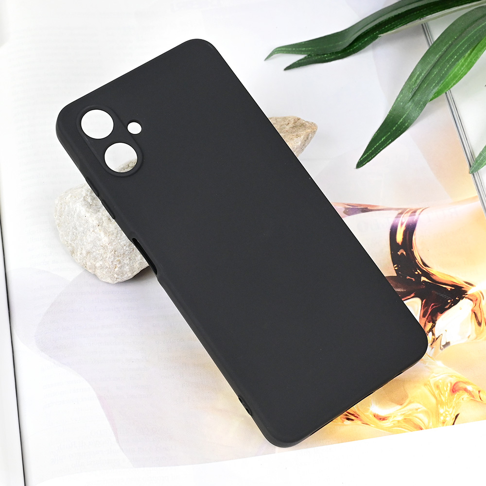Samsung A06 Soft Velvet maska (Black) - Mgs mobil Niš