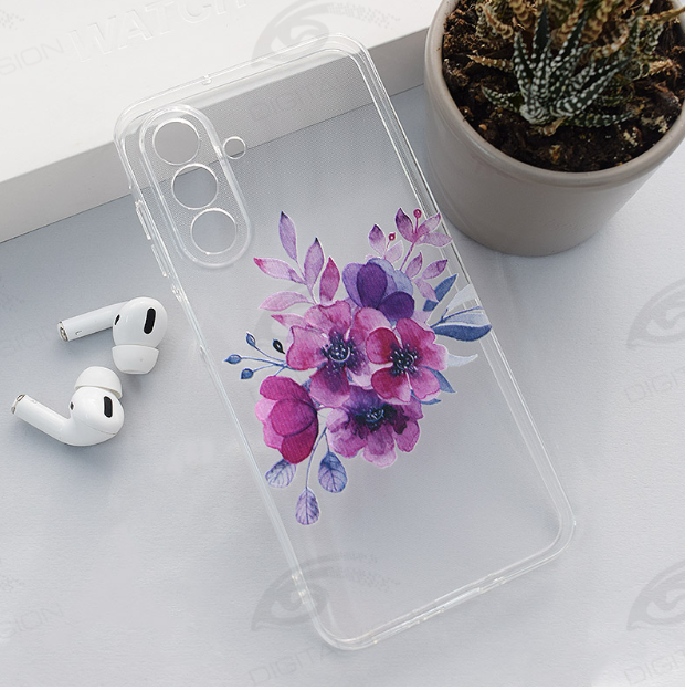 Samsung A26 silikonska futrola Flowers (Print) - Mgs mobil Niš