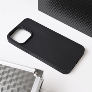 iPhone 15 Pro Max Kevlar Magsafe silikonska futrola (Black) - Mgs mobil Niš