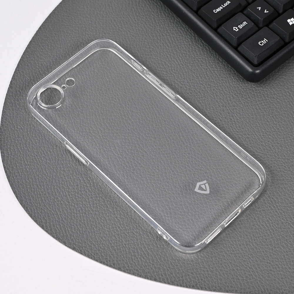 iPhone 16e silikonska maska (Transparent)- Mgs mobil Niš