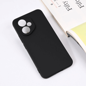 Honor 400 silikonska futrola Gentle (Black) - Mgs mobil Niš