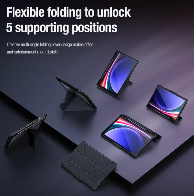 Samsung Tab S10 FE Nillkin futrola (Black) - Mgs mobil Niš 7