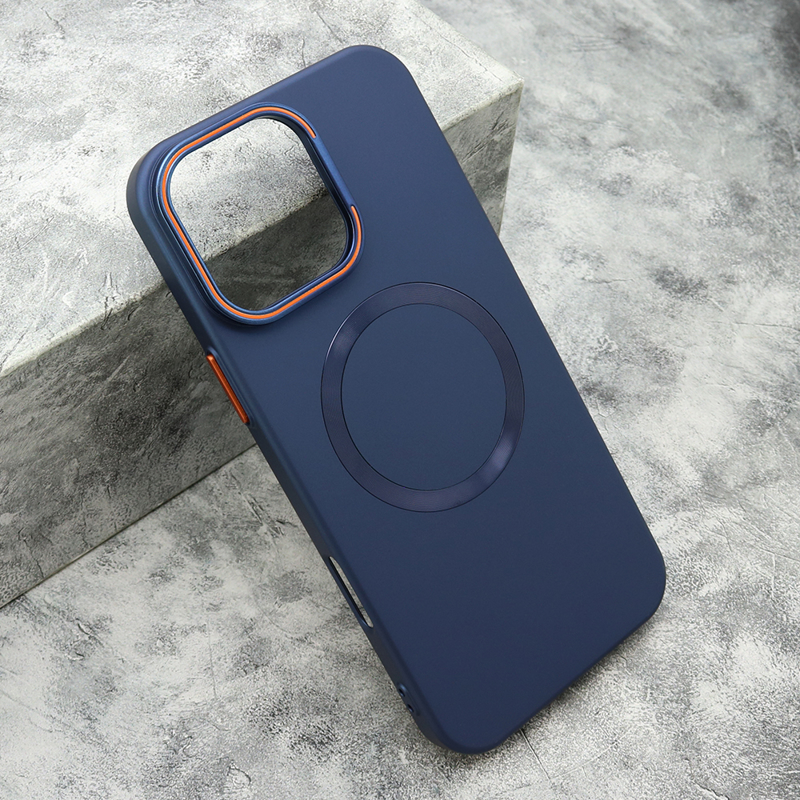 iPhone 16 Pro Max Magsafe silikonska futrola (Blue) - Mgs mobil Niš