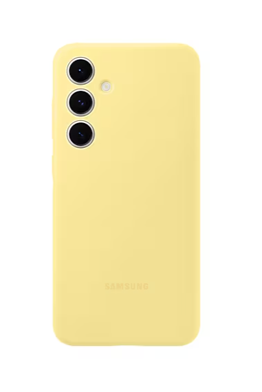 Samsung S24 FE Originalna silikonska futrola (Yellow) - Mgs Mobil