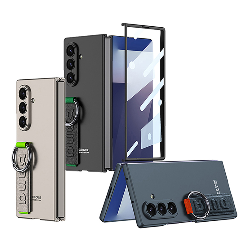 Samsung Z Fold 7 GKK Strap Case futrola Titanijum - Mgs mobil Niš 1 Samsung Z Fold 7 GKK Strap Case futrola Titanijum - Mgs mobil Niš