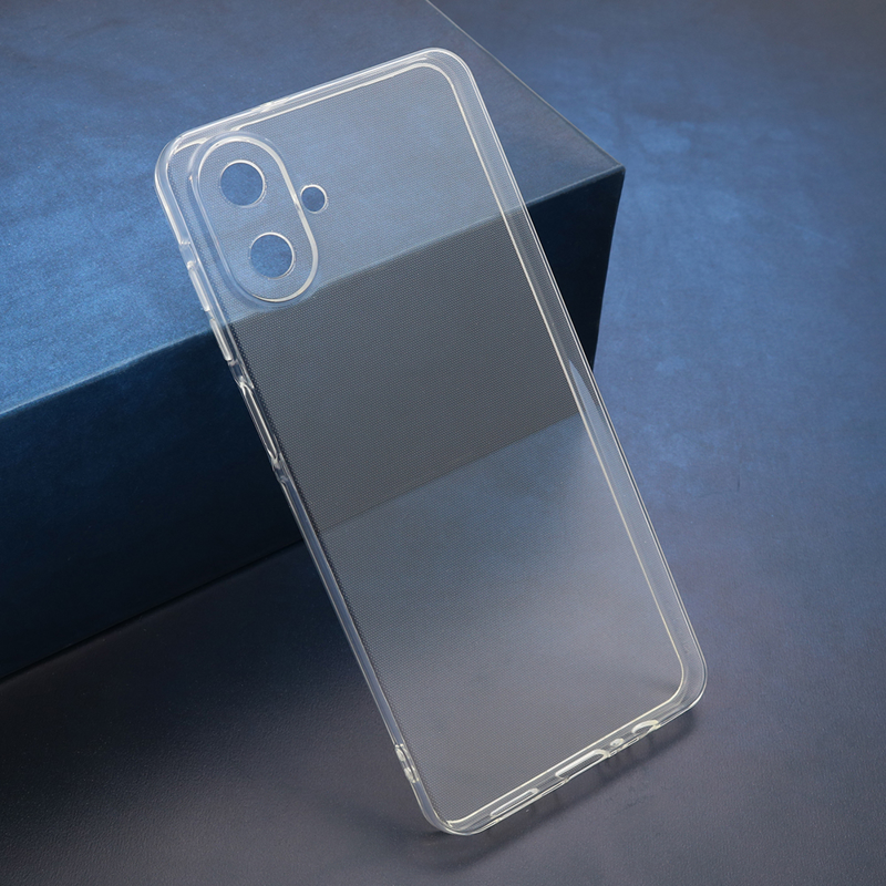 Samsung A07 silikonska maska (Transparent)- Mgs mobil Niš
