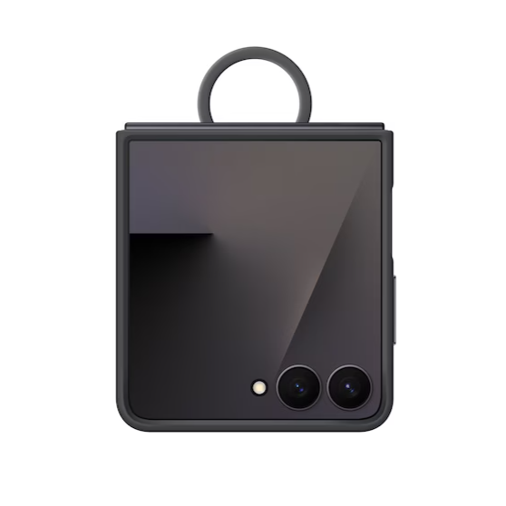 Samsung Z Flip 7 originalna futrola sa prstenom (Black) - Mgs mobil Niš